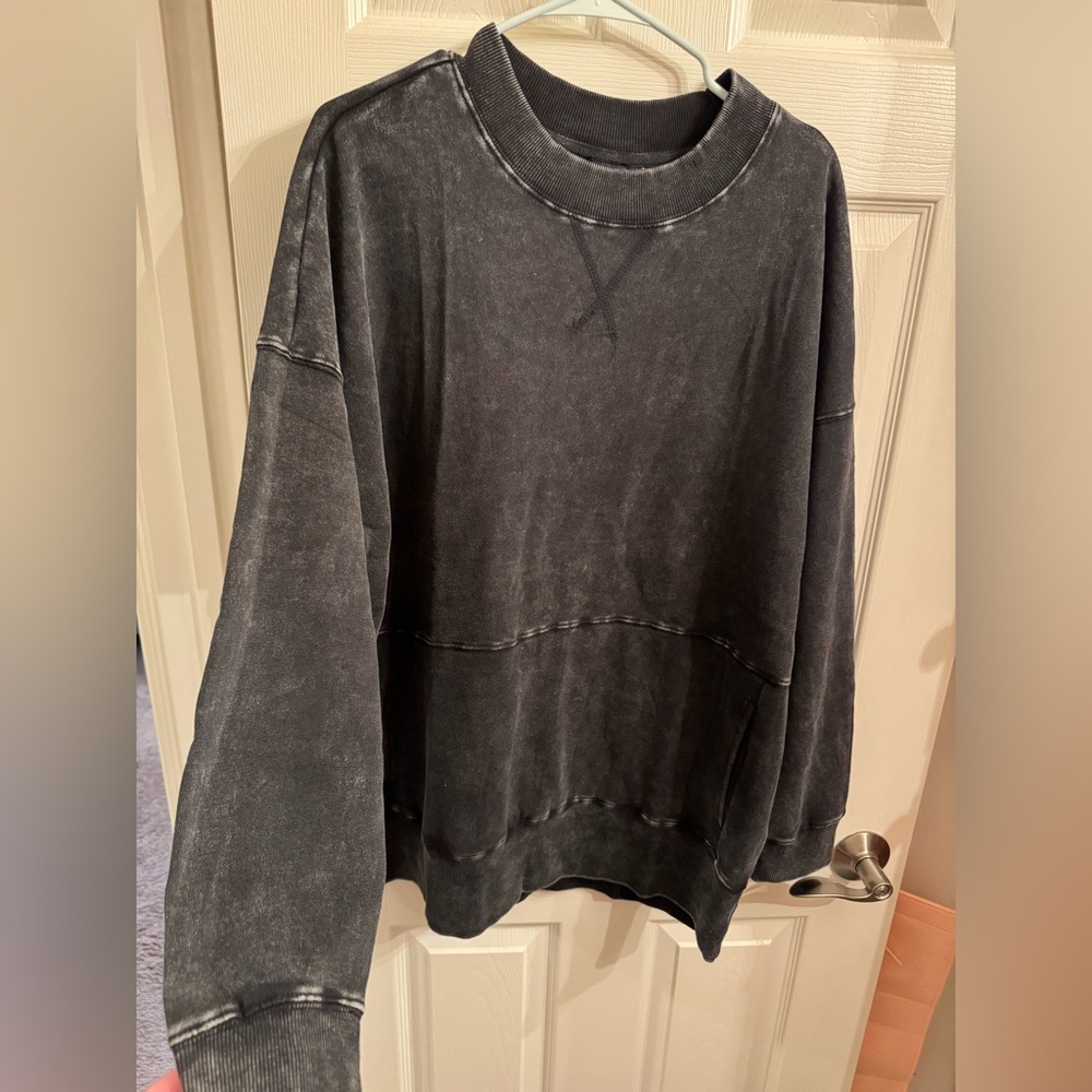Black Crewneck Sweater